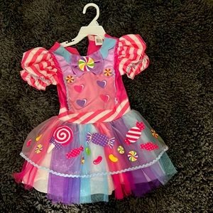 Candy Land Toddler Halloween Costume or Dress up Costume. 2T